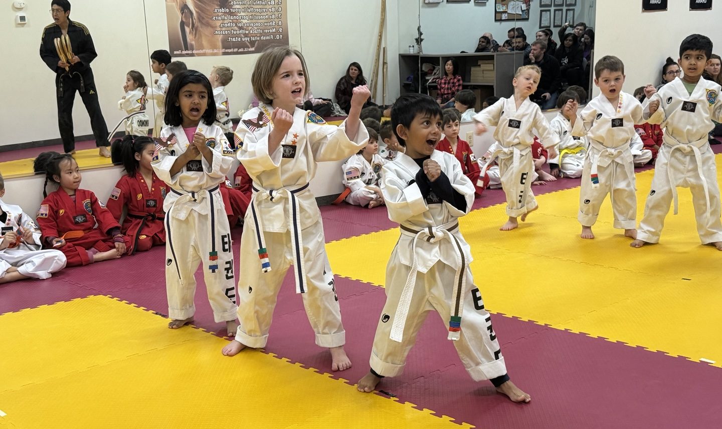 Little Tigers at Ahn's Taekwondo